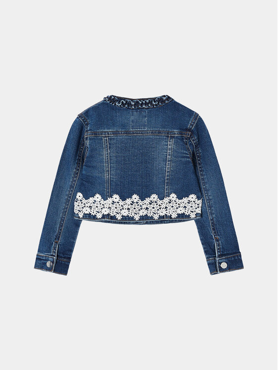 Mayoral Mayoral Jeans jakna 3475 Mornarsko modra Regular Fit