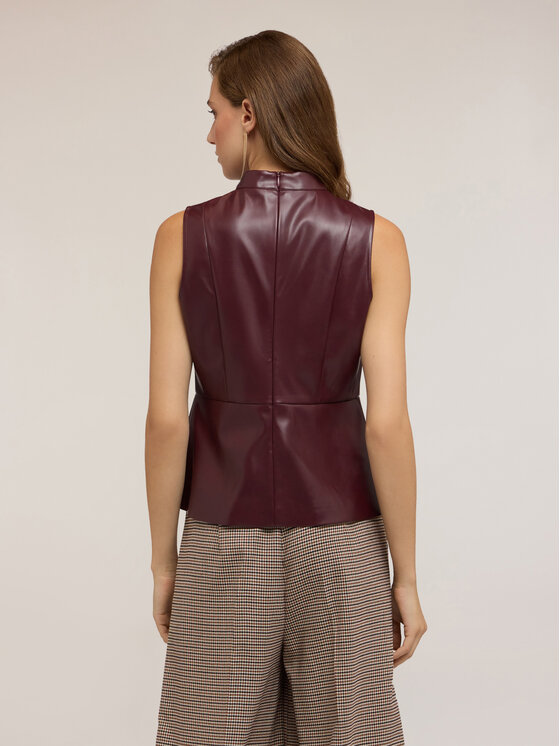 Motivi Motivi Top D769Q000498N036 Bordeaux Regular Fit