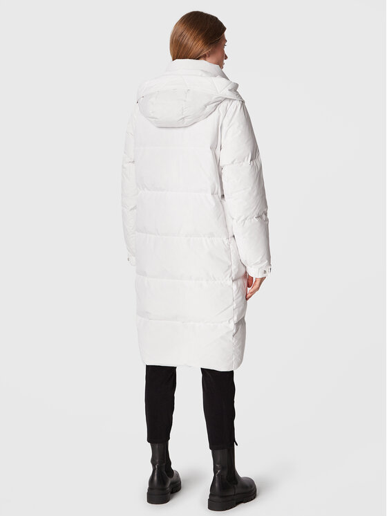 United Colors Of Benetton United Colors Of Benetton Пухено яке 2JF8536U3 Бял Regular Fit