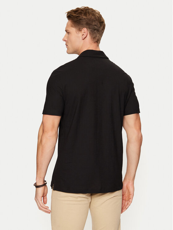 Guess Guess Polo särk M4YP31 KCD60 Must Regular Fit