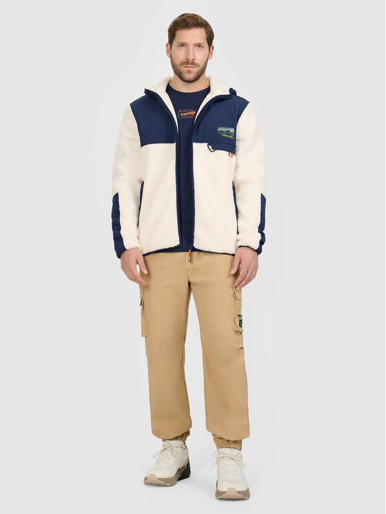 4F 4F Polar MISSION READY Biały Regular Fit
