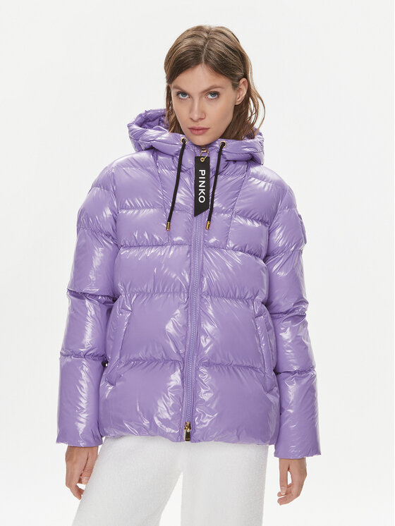 PINKO PINKO Zimní bunda Eleodoro 101597 A11K Fialová Regular Fit