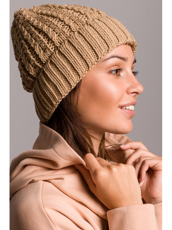 BeWear BeWear Czapka bk057 Brązowy