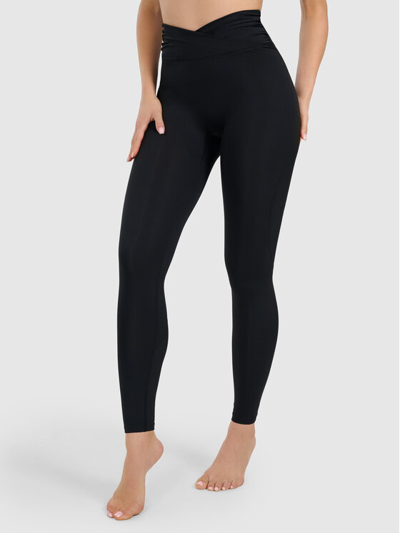 4F 4F Legginsy YOGA Czarny Authentic Slim Fit