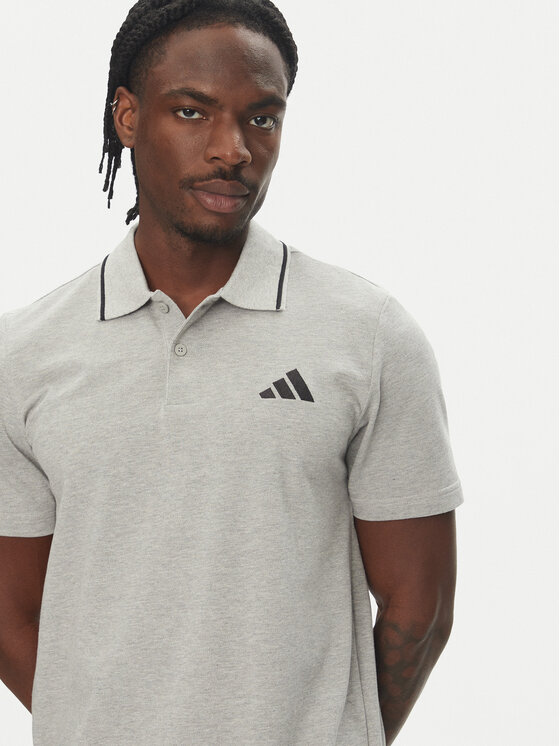 adidas adidas Polo Essentials Small Logo JE9022 Grigio Regular Fit