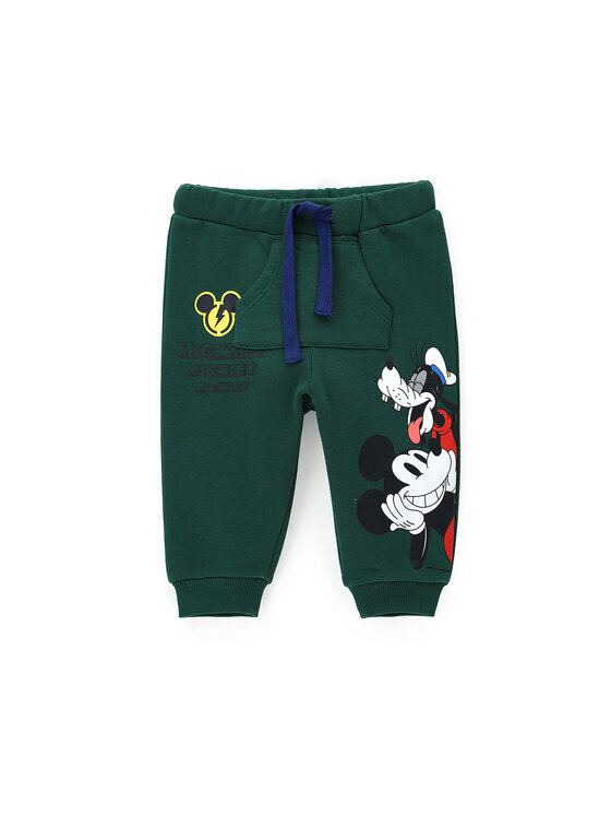 Original Marines Pantaloni trening DISNEY DCAV0640NM Verde Regular Fit