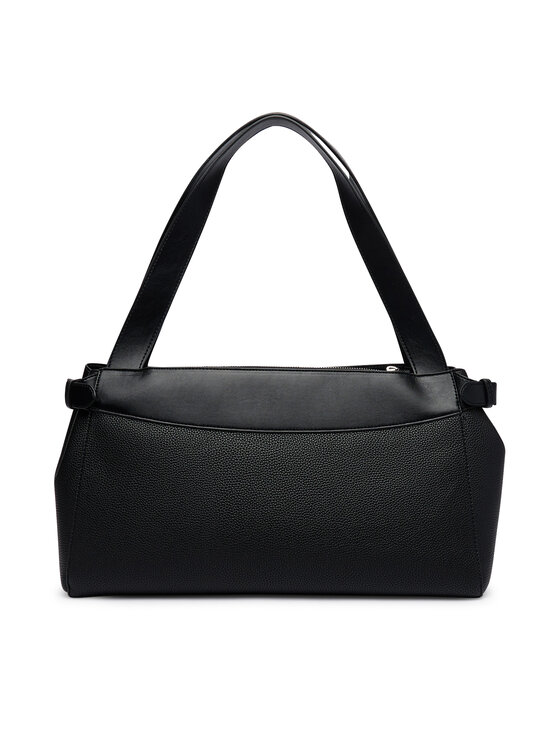 Calvin Klein Calvin Klein Τσάντα Mix Media Work Tote LV04F3887G Μαύρο
