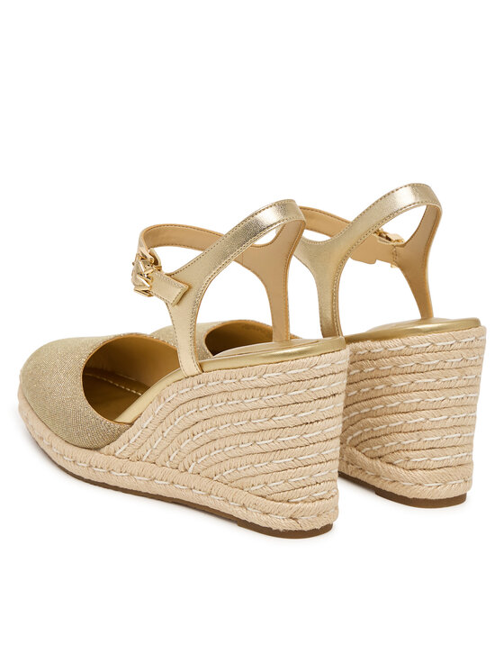 MICHAEL Michael Kors MICHAEL Michael Kors Espadryle Kenzie Wedge 40S6KZMS3D Beżowy