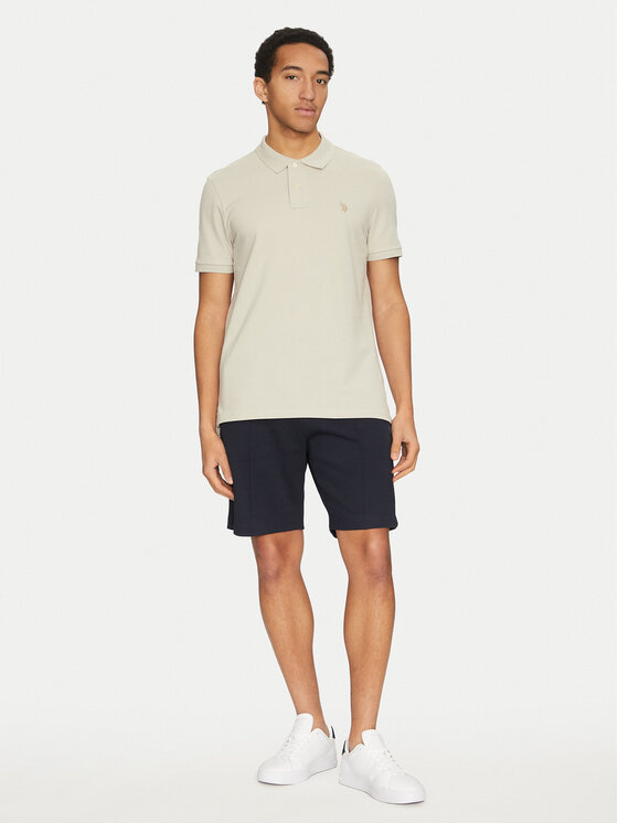 U.S. Polo Assn. U.S. Polo Assn. Polo MUP3312 Μπεζ Regular Fit