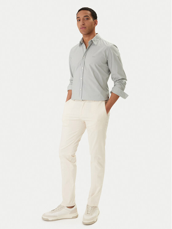 BOSS BOSS Srajca Relegant 50518304 Siva Regular Fit