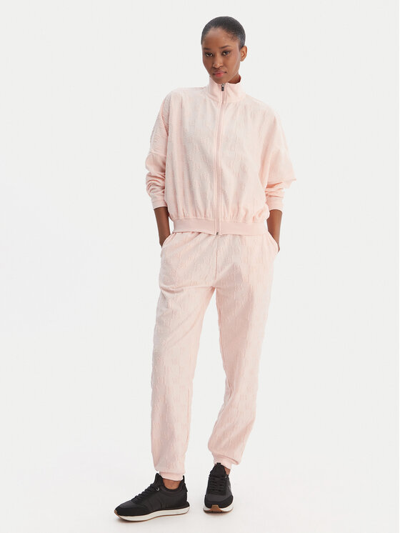 HUGO HUGO Bluza Monogram 50556831 Różowy Regular Fit