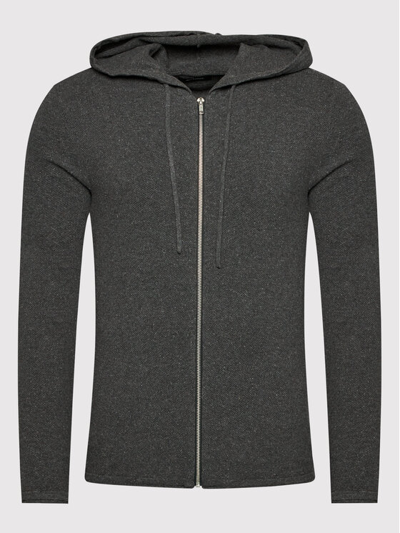 Jack&Jones Jack&Jones Kardigan Hill 12190154 Szary Regular Fit