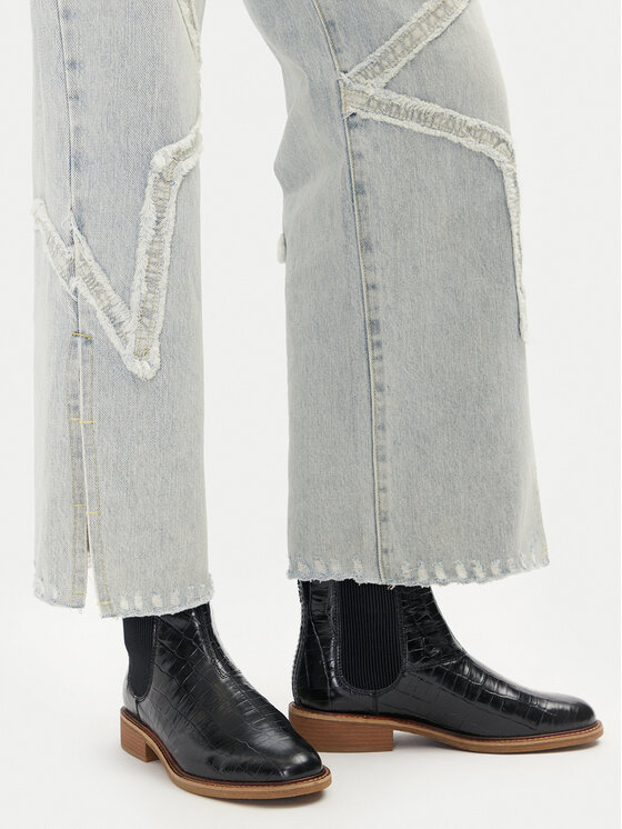 Clarks Clarks Kotníková obuv s elastickým prvkem Cologne Arlo 2 26178748 Černá
