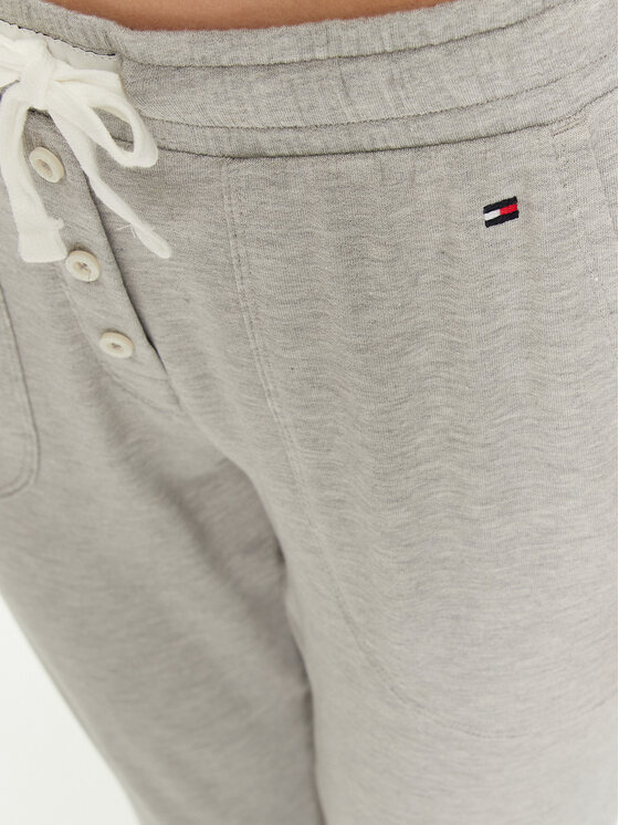 Tommy Hilfiger Tommy Hilfiger Teplákové kalhoty UW0UW05192 Šedá Slim Fit