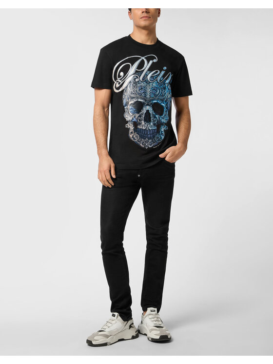 PHILIPP PLEIN PHILIPP PLEIN T-Shirt 27143 Czarny Regular Fit