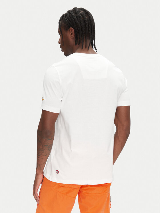 Aeronautica Militare Aeronautica Militare Тишърт 251TS2410J592 Бял Regular Fit