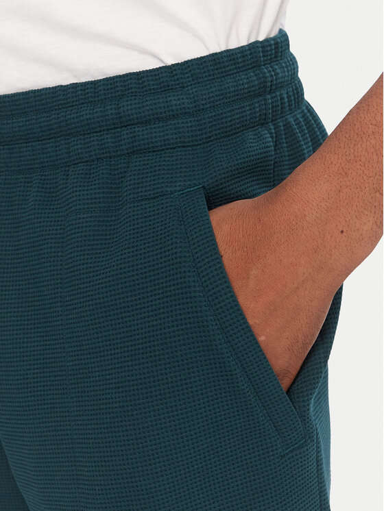 adidas adidas Sportiniai šortai Essentials Trefoil JW1040 Žalia Regular Fit