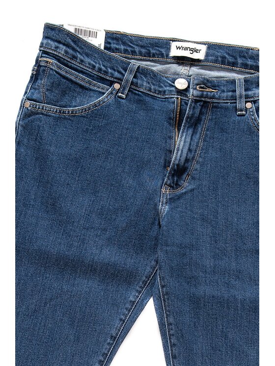 Wrangler Wrangler Jeansy LARSTON Niebieski Slim Fit