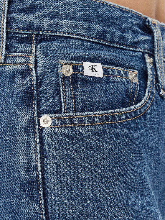 Calvin Klein Jeans Calvin Klein Jeans Džinsai J20J221796 Mėlyna Straight Fit