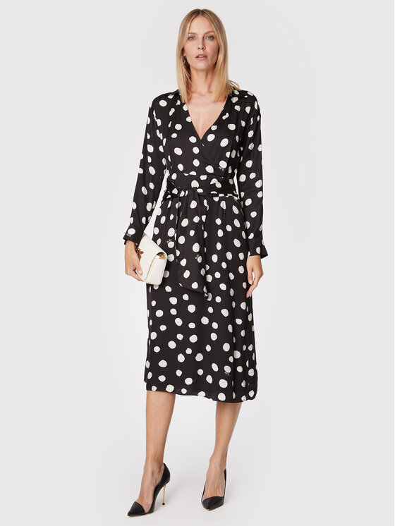 PINKO Pinko Rochie de zi Ausilia 1G188Q A04D Negru Relaxed Fit
