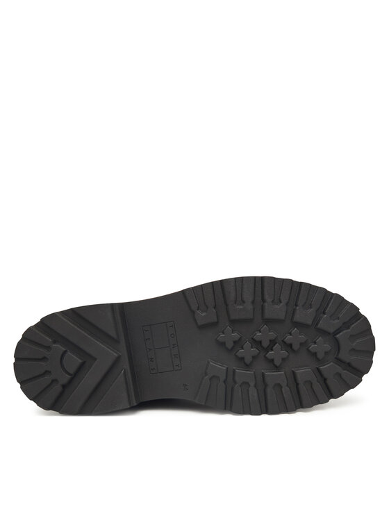 Tommy Jeans Tommy Jeans Klassische Stiefeletten Tjm Chelsea Leather Wl EM0EM01670 Braun