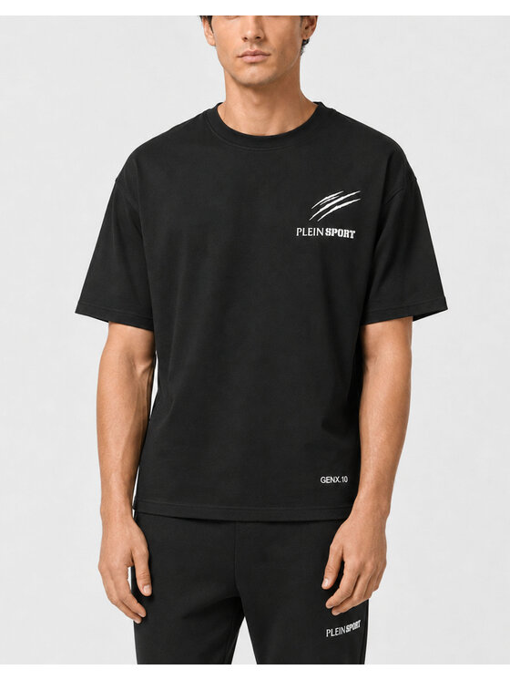 Plein Sport Plein Sport T-Shirt 31528 Černá Regular Fit