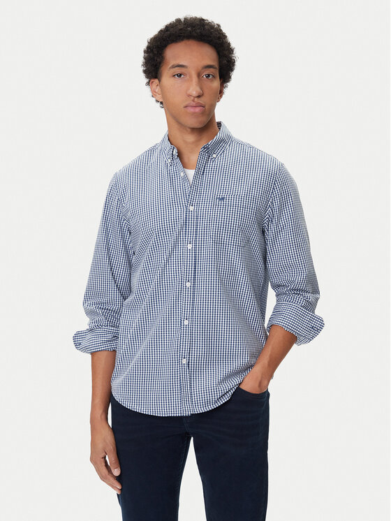 Mustang Mustang Camicia Chester 1016947 Blu Regular Fit