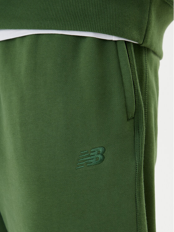 New Balance New Balance Pantaloni trening MP41508 Verde Relaxed Fit