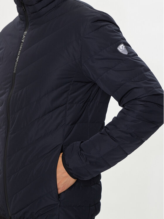 EA7 Emporio Armani EA7 Emporio Armani Kurtka puchowa 8NPB13 PNE1Z 1562 Granatowy Regular Fit
