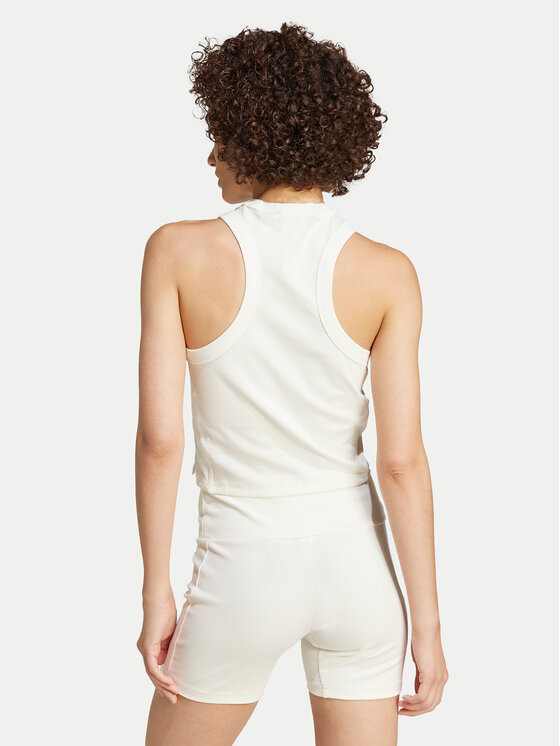 adidas adidas Top Lounge IY6732 Bijela Slim Fit