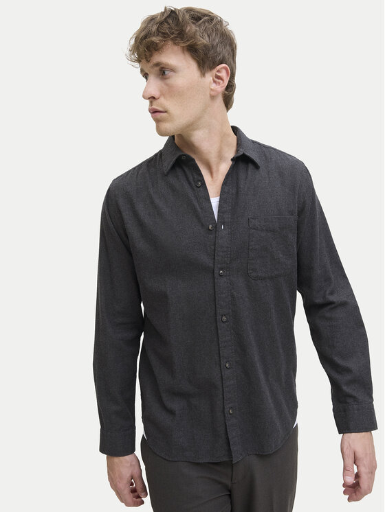 Jack&Jones Jack&Jones Cămașă Classic Melange 12278416 Gri Regular Fit