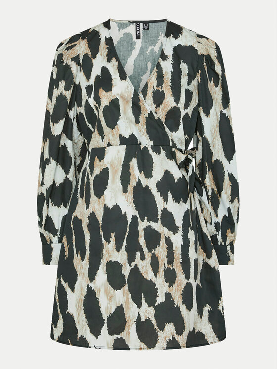 Pieces Pieces Každodenní šaty Jade 17155367 Černá Loose Fit