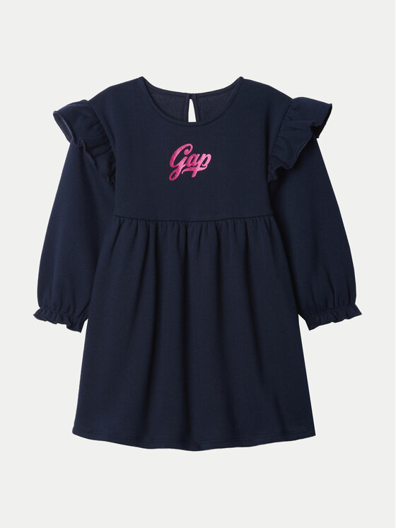 Gap Gap Každodenní šaty 645433 Tmavomodrá Regular Fit