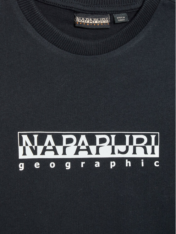 Napapijri Napapijri Blūze S-Box NP0A4GNI D Melns Regular Fit