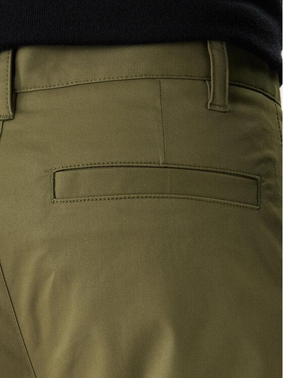 HUGO HUGO Pantaloni di tessuto Craysen 50553180 Cachi Straight Fit