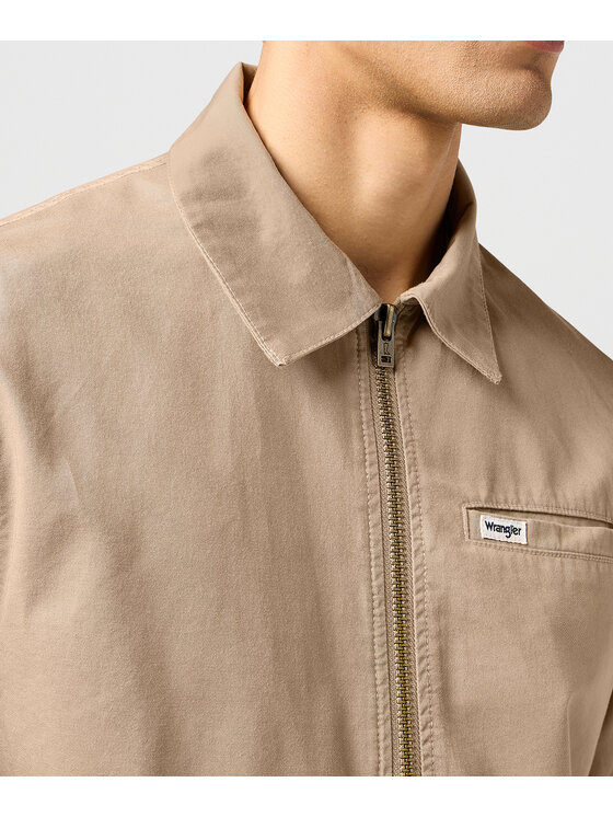 Wrangler Wrangler Kurtka przejściowa 112362654 Beżowy Regular Fit