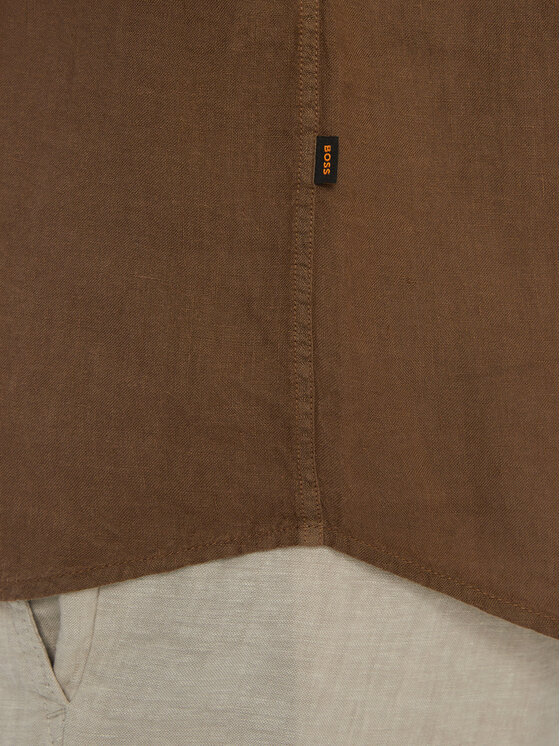BOSS BOSS Koszula Relegant 50567579 Zielony Regular Fit
