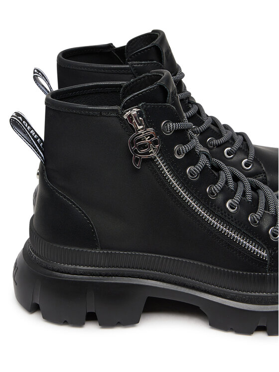 KARL LAGERFELD KARL LAGERFELD Planinarske cipele KL43536 Crna