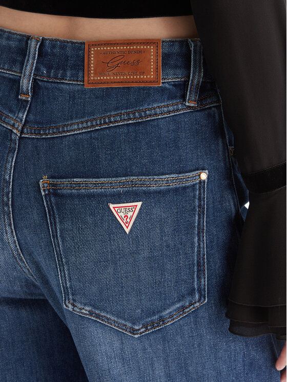 Guess Guess Джинси W5BA1C D0615 Голубий Wide Leg