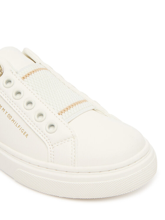 Tommy Hilfiger Tommy Hilfiger Сникърси Low Cut Sneaker T3A9-33983-1355 S Бял