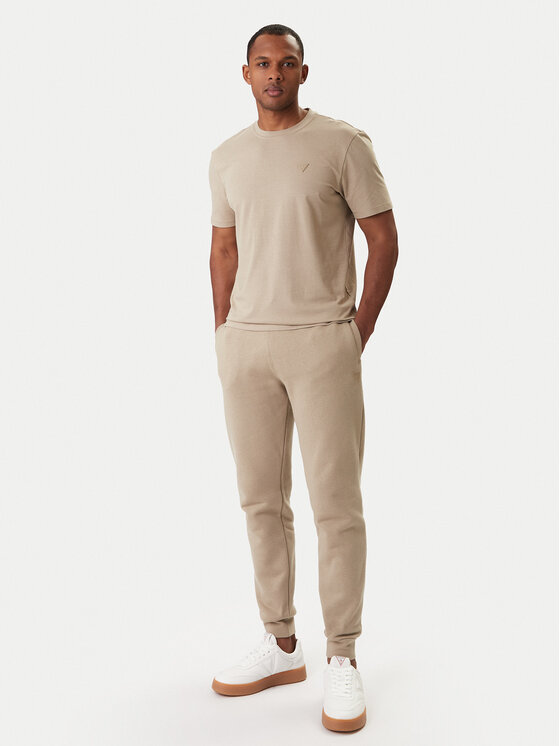 Guess Guess Tričko Z2YI12 JR06K Béžová Regular Fit