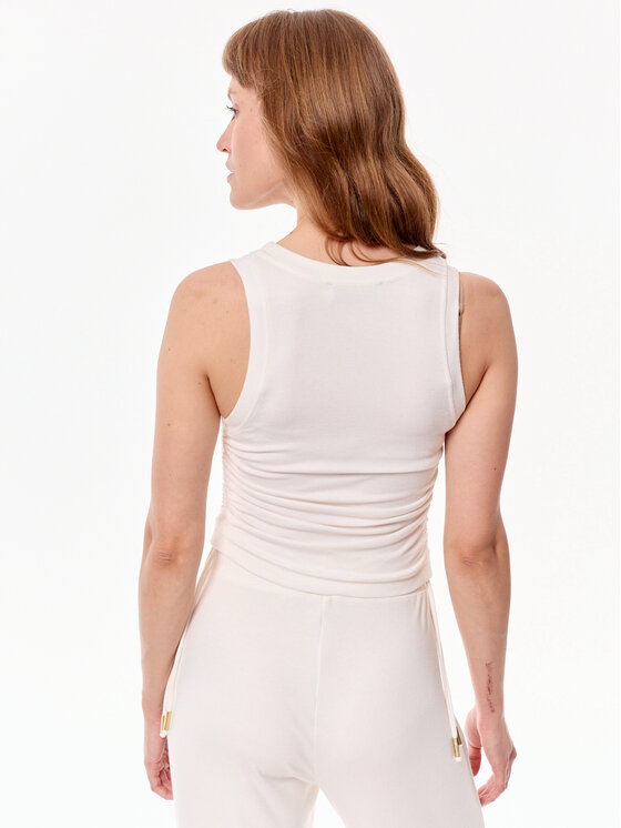 MANDRAGORA MANDRAGORA Top Ivy Écru Slim Fit