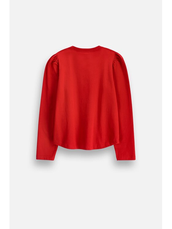 Coccodrillo Coccodrillo Longsleeve ZC6143101EJG-009 Czerwony Regular Fit