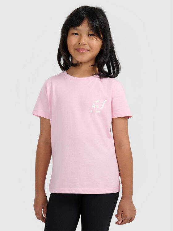4F 4F T-Shirt URBAN COMMUTER Różowy jasny Regular Fit