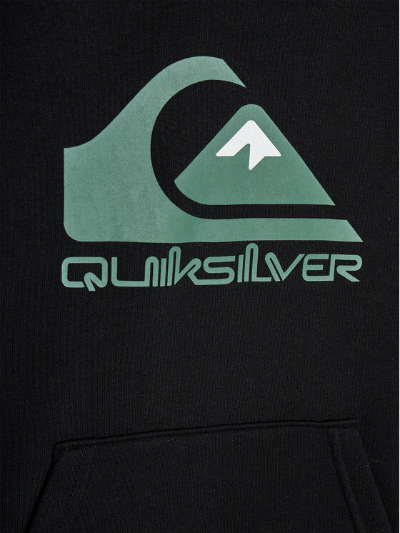 Quiksilver Quiksilver Mikina Biglogoy Otlr EQBFT03720 Černá Regular Fit