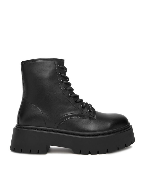 DeeZee DeeZee Schnürschuhe 13123-5 Schwarz