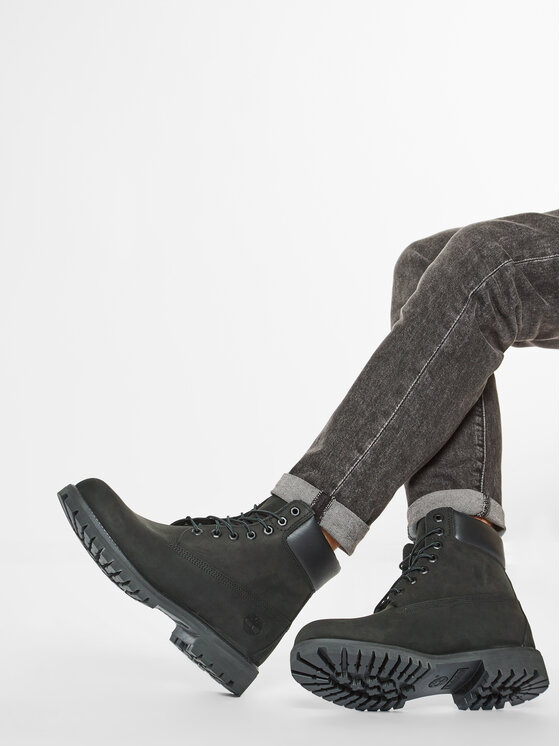 Timberland Timberland Žygio batai Premium 6 Inch Boot 10073/TB0100730011 Juoda