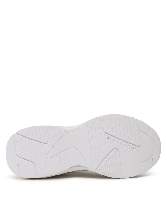 Tommy Hilfiger Tommy Hilfiger Αθλητικά Sporty Th Runner FW0FW06952 Λευκό