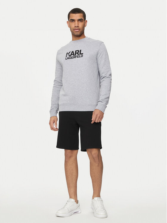 KARL LAGERFELD KARL LAGERFELD Mikina 705091 Šedá Regular Fit