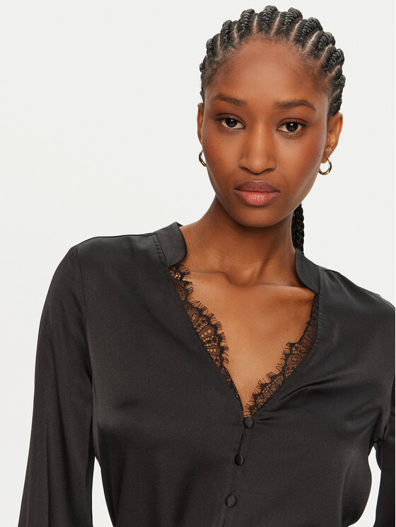 Marciano Guess Marciano Guess Блузка Patrice 4BGH23 9855Z Чорний Regular Fit